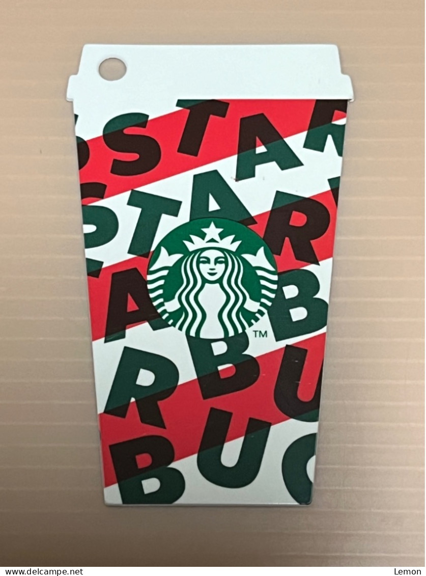 Singapore STARBUCKS Coffee Gift Card, Die-Cut, Set Of 1 Used Card - Singapur