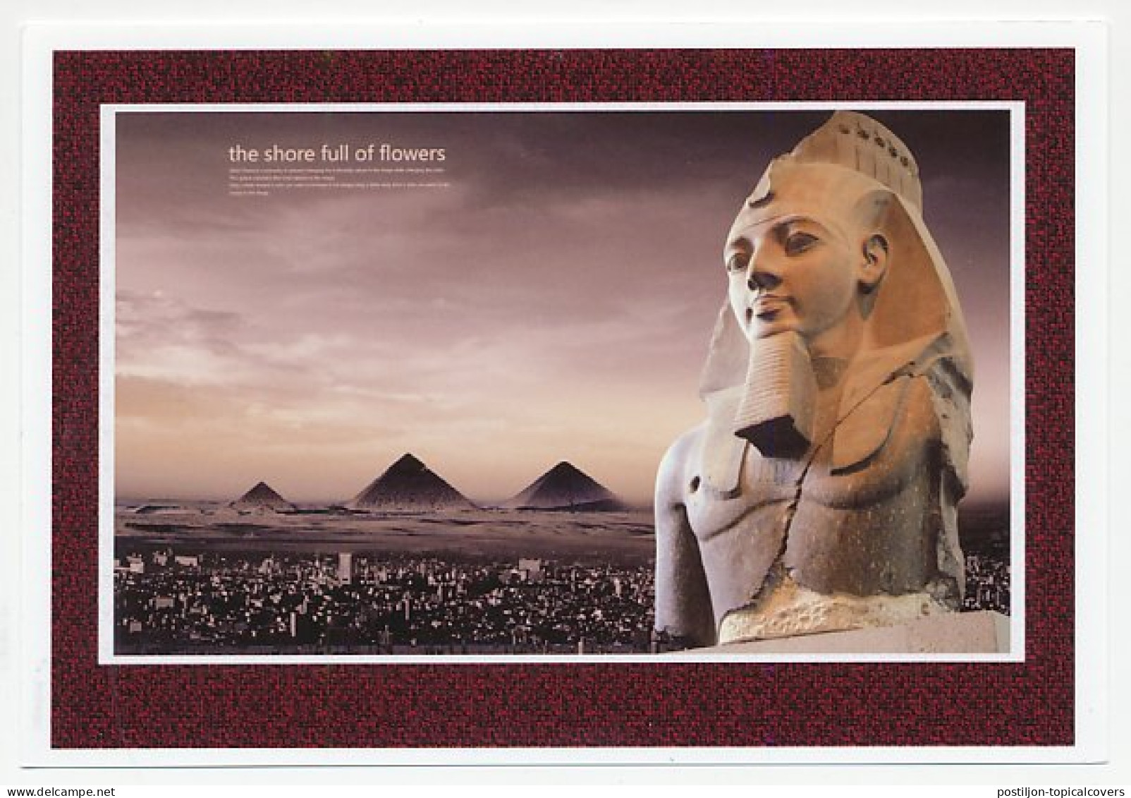 Postal Stationery China 2006 Pharaoh Ramses II - Egyptologie