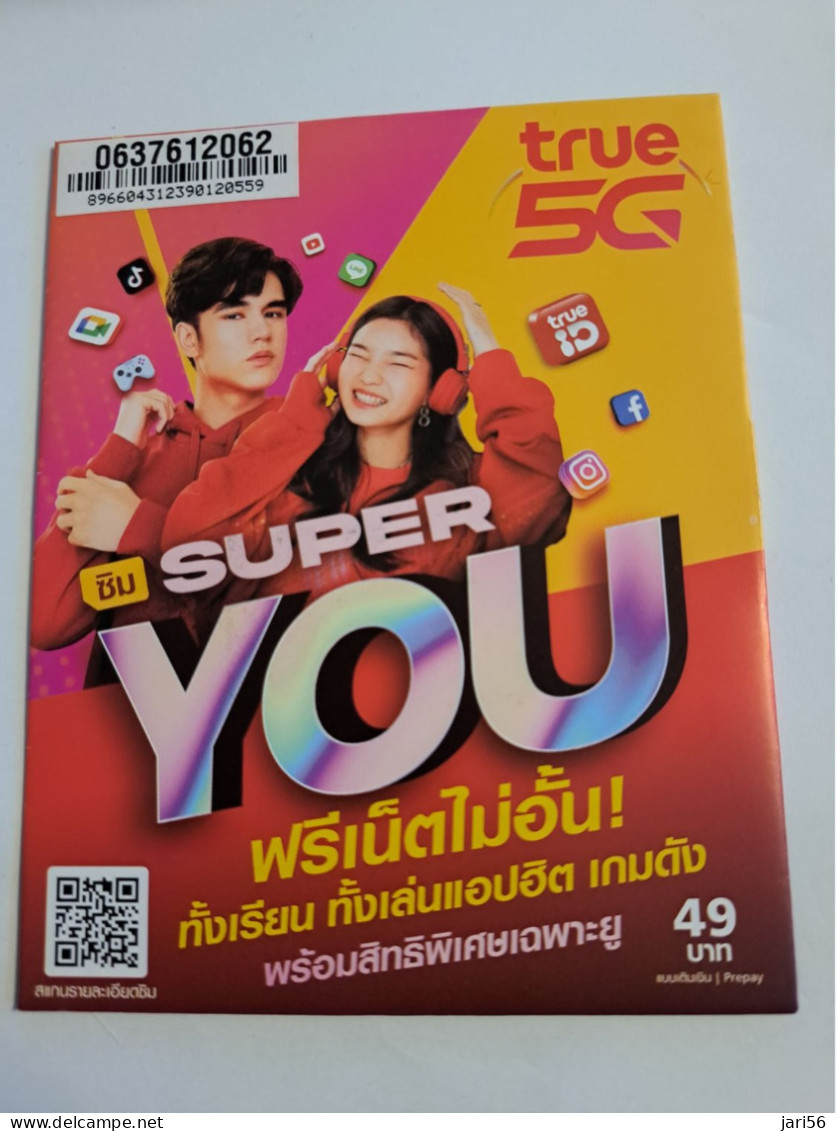 THAILAND  GSM SIM CARD / THE ONE SIM/ 5G/MINT IN ORIGINAL PACKING/ MINT /NEW          **16390** - Thaïland