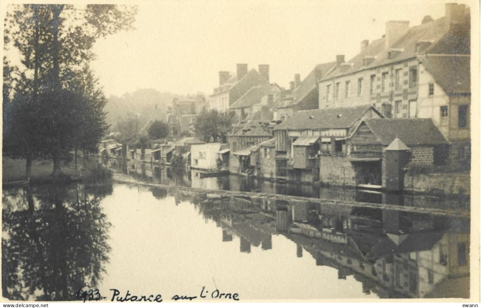 CPA - Putanges-sur-l'Orne 1933 - Putanges