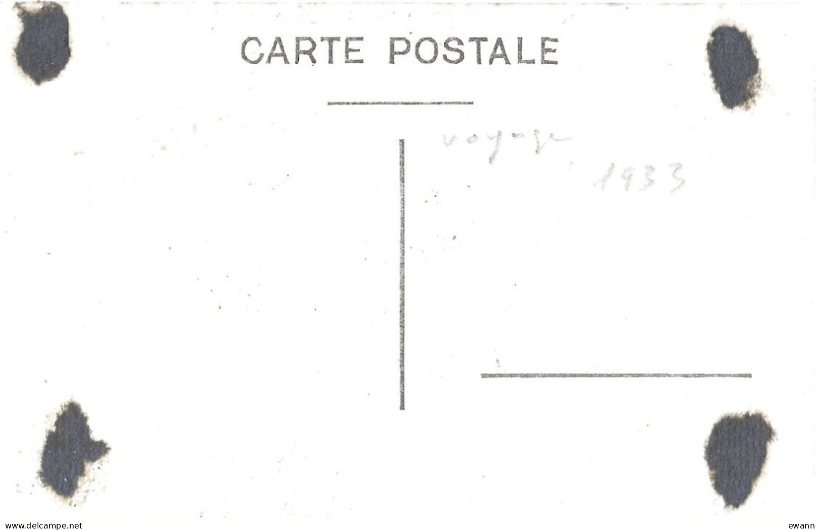 CPA - Putanges-sur-l'Orne 1933 - Putanges