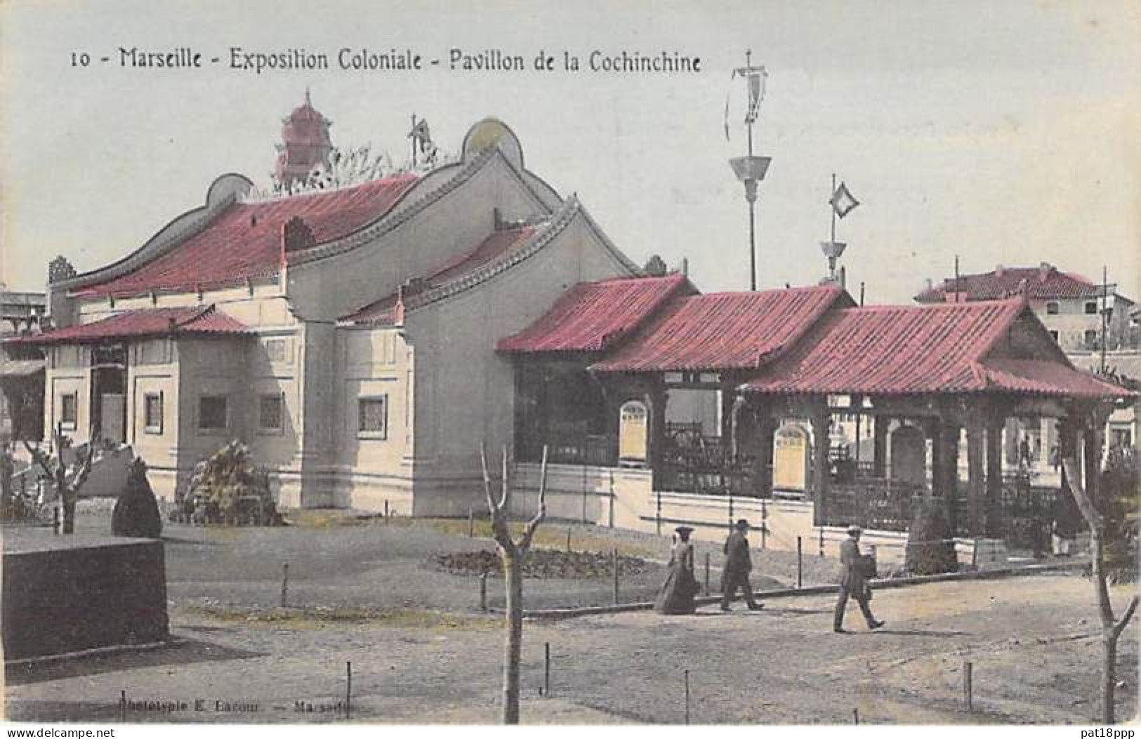 Lot De 10 CPA D'EXPOSITIONS COLONIALES Et/ou INTERNATIONALES (0.30 € / Carte) - 5 - 99 Postcards