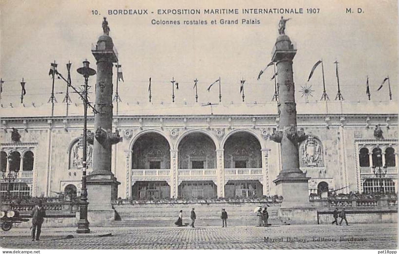 Lot de 10 CPA D'EXPOSITIONS COLONIALES et/ou INTERNATIONALES (0.30 € / carte)