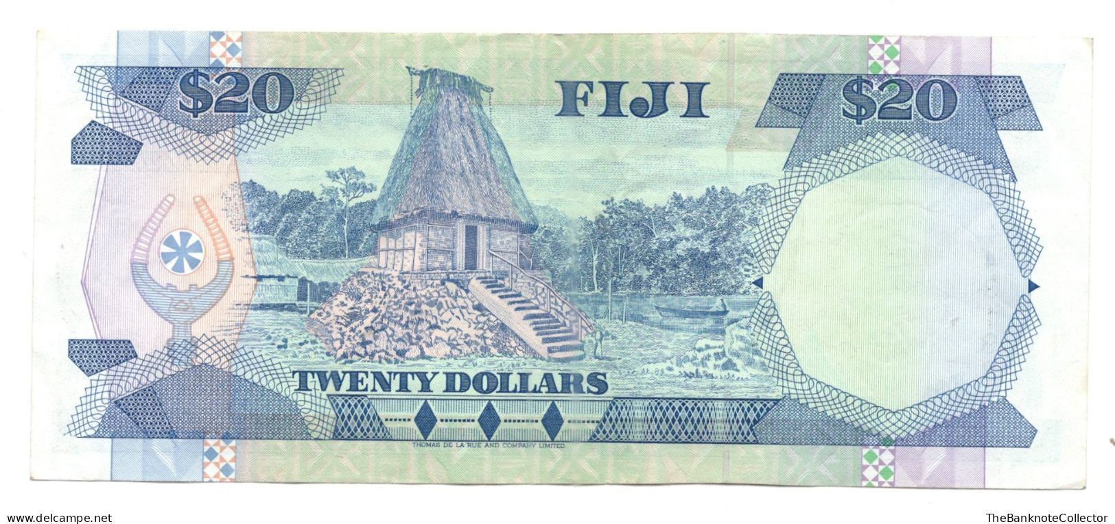 Fiji 20 Dollars ND 1988 QEII P-88 VF - Figi