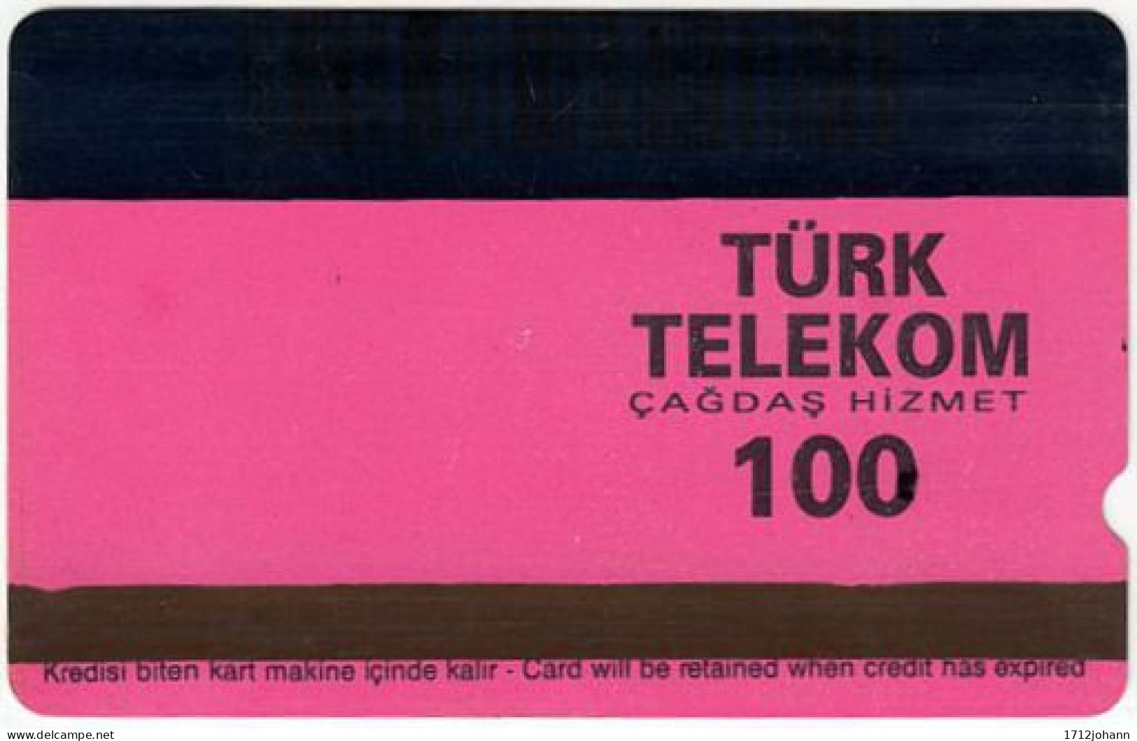 TURKEY A-579 Magnetic Telekom - Culture, Ruin - Used - Türkei