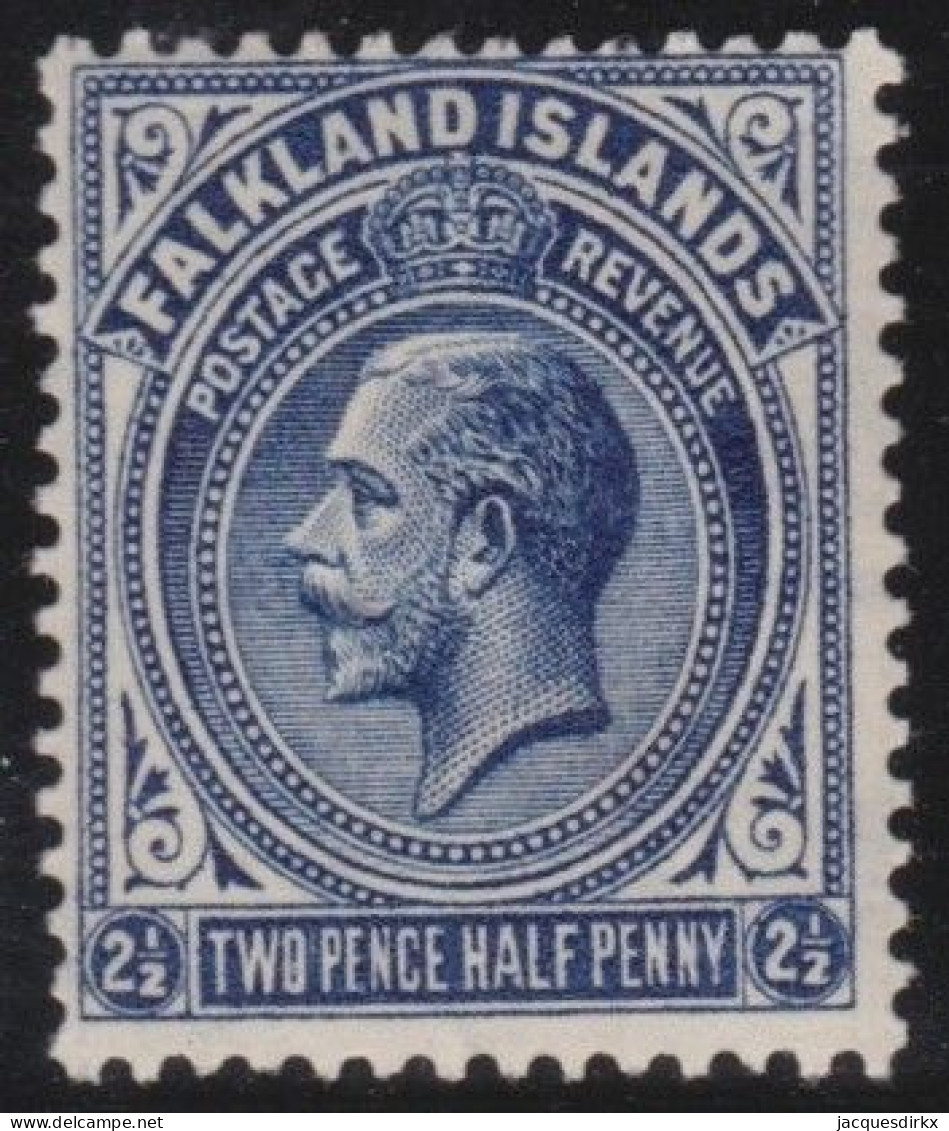 Falkland  Islands    .   SG    .   63         .   *      .     Mint Hinged - Other & Unclassified