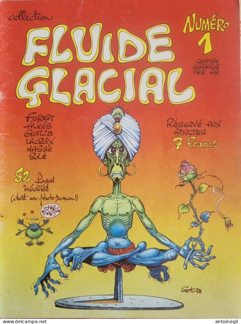 Fluide Glacial N°1 Edition Originale Mai 1975 Très Bon état - Fluide Glacial