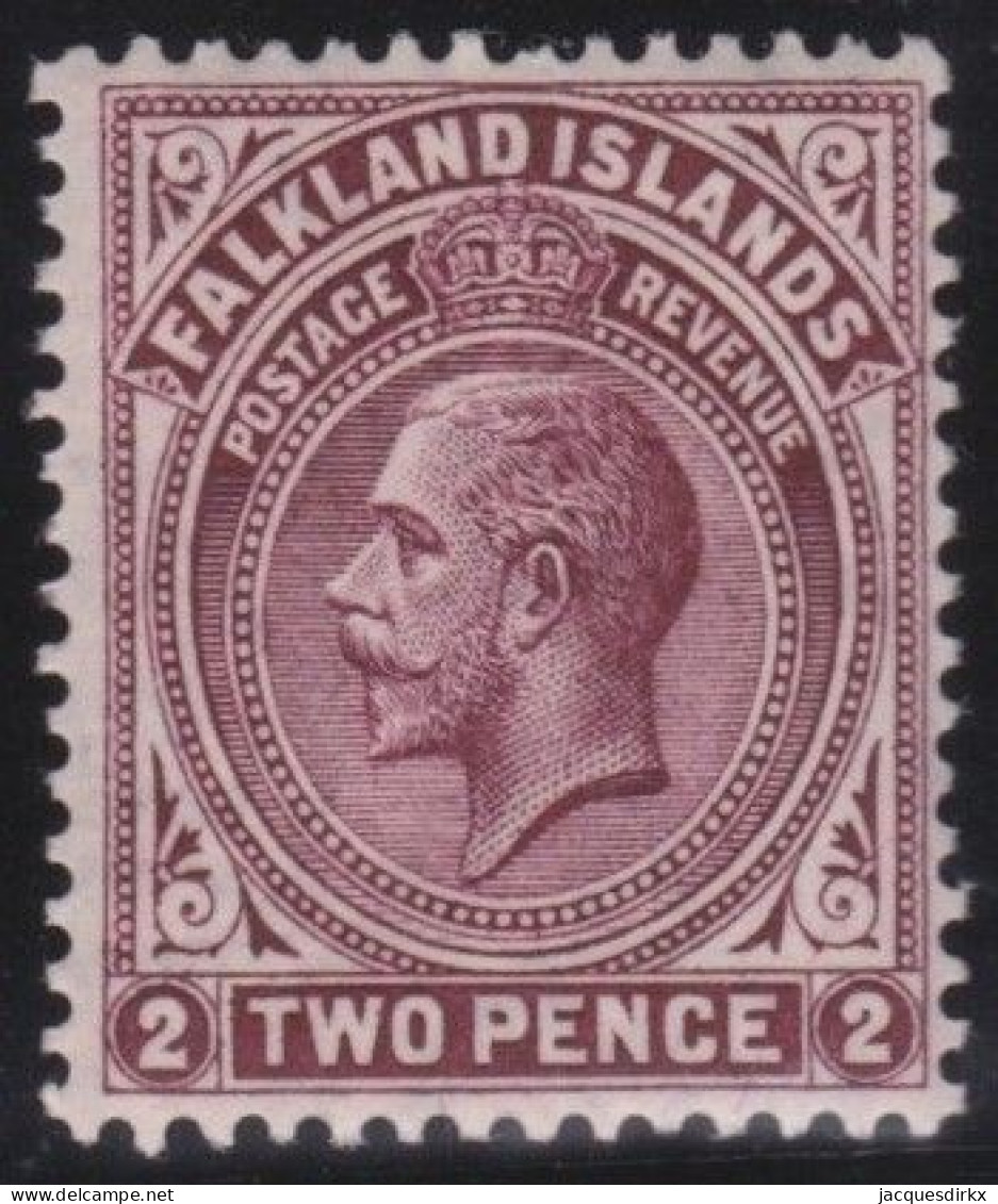 Falkland  Islands    .   SG    .   75         .   *      .     Mint Hinged - Other & Unclassified