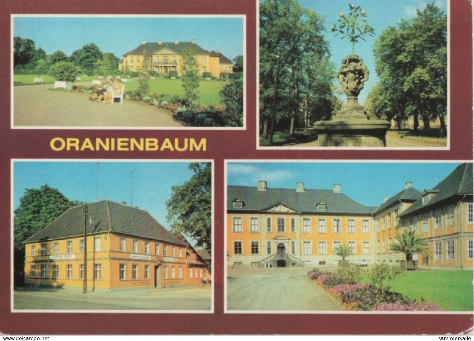 104833 - Oranienbaum - U.a. Schloss - 1979 - Wörlitz