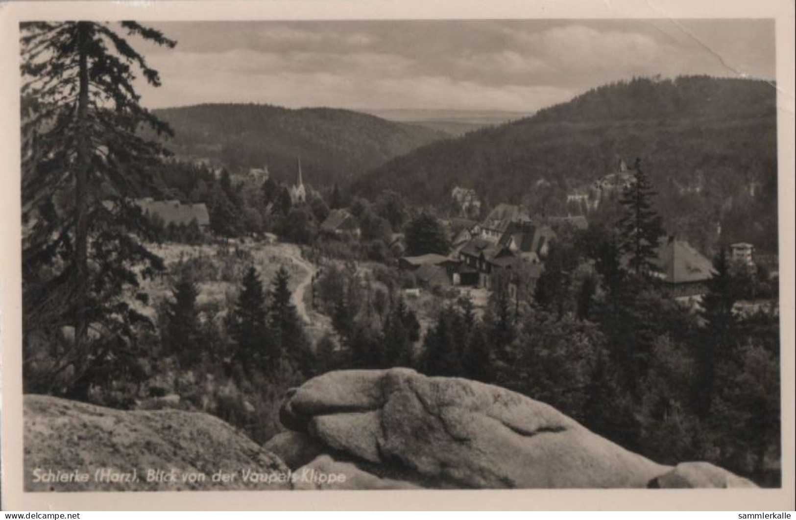 60987 - Schierke - Blick Von Der Vaupels-Klippe - 1956 - Schierke