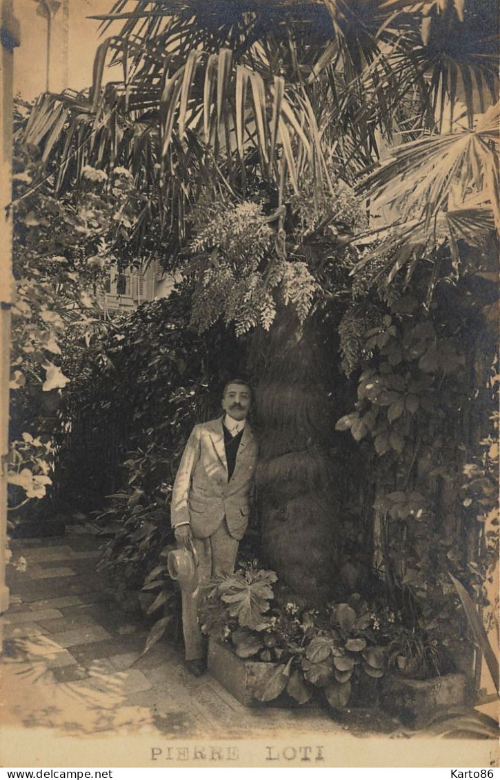 Pierre LOTI * Carte Photo * écrivain Et Officier De Marine Français Né à Rochefort Sur Mer - Philosophie