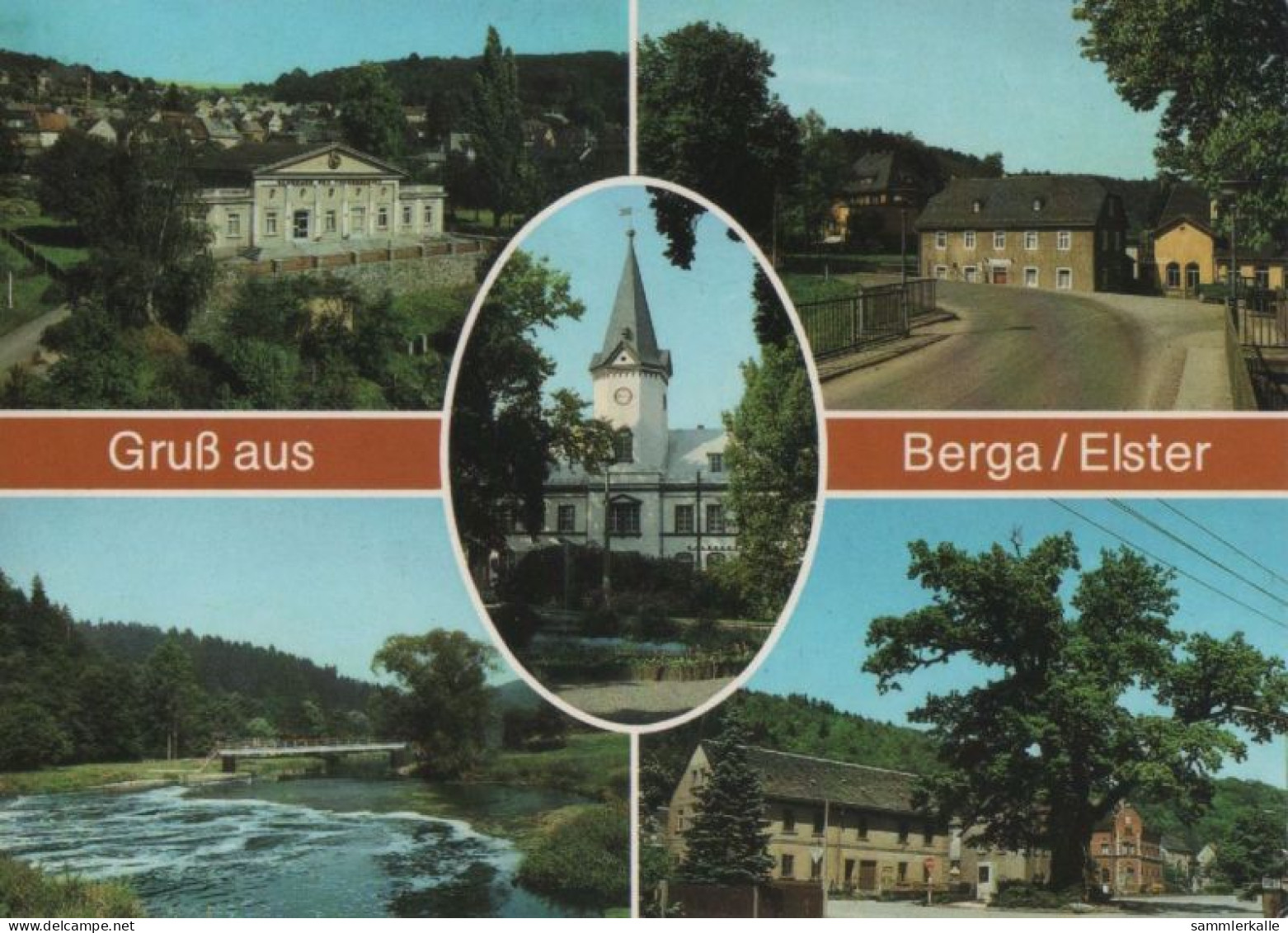 106618 - Berga - U.a. An Der Elster - 1987 - Greiz