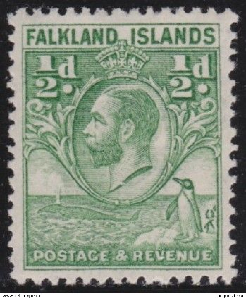 Falkland  Islands    .   SG    .   116         .   *      .     Mint Hinged - Other & Unclassified