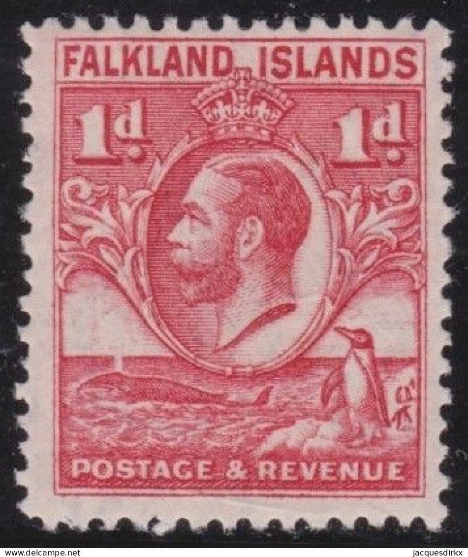 Falkland  Islands    .   SG    .   117         .   *      .     Mint Hinged - Otros & Sin Clasificación