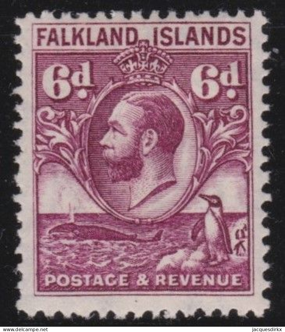 Falkland  Islands    .   SG    .   121       .   *      .     Mint Hinged - Autres & Non Classés