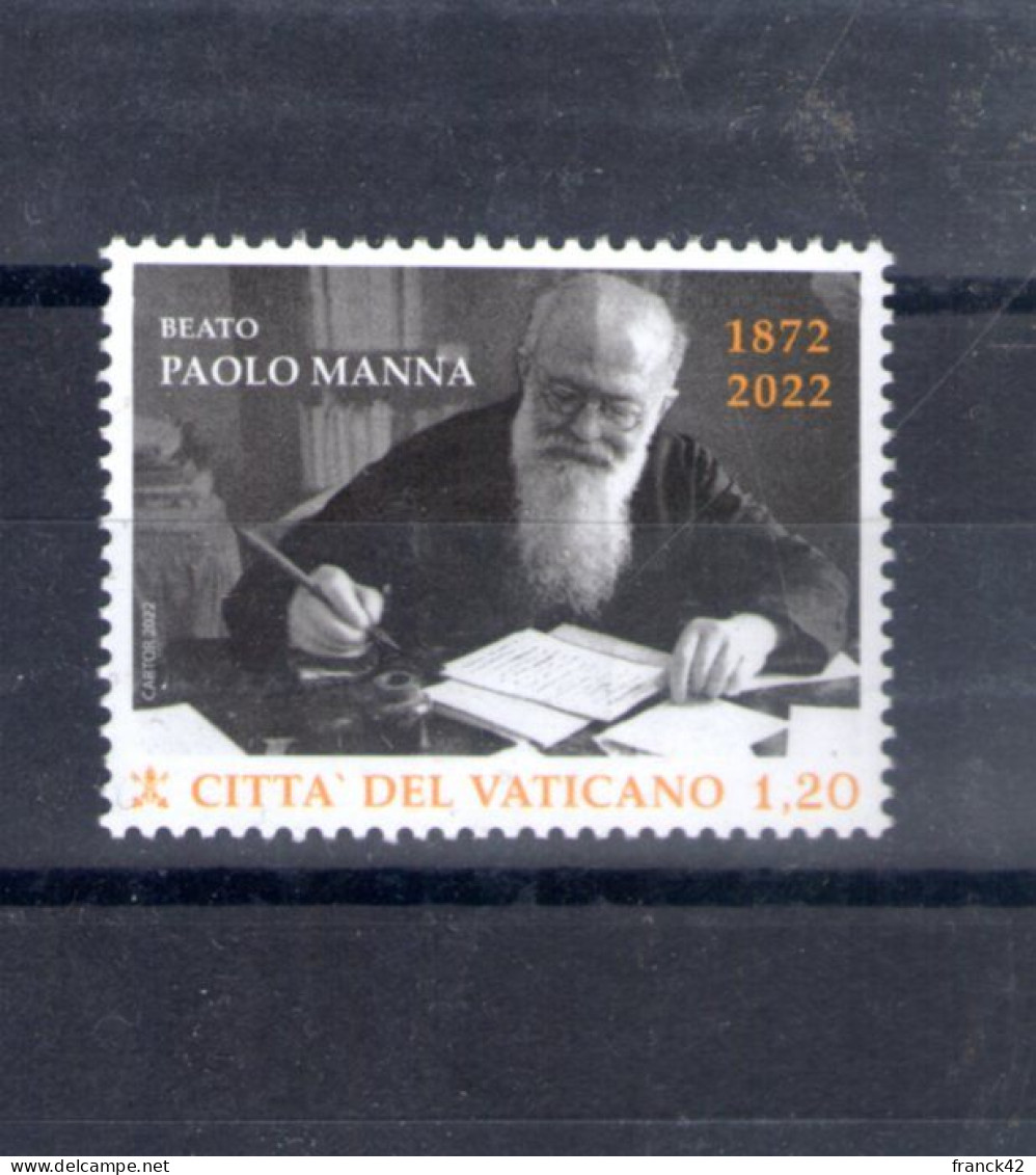 Vatican. Beato Paolo Manna. 2022 - Unused Stamps