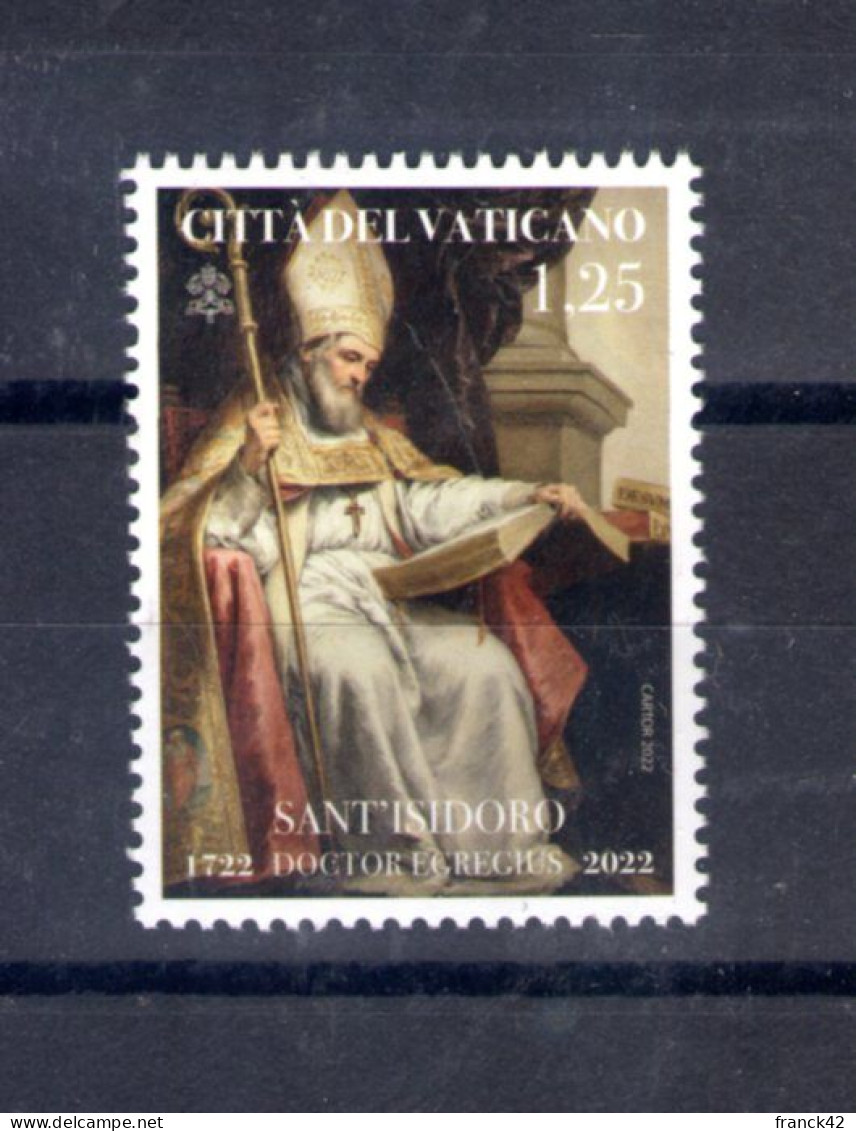 Vatican. Saint Isidore. 2022 - Unused Stamps