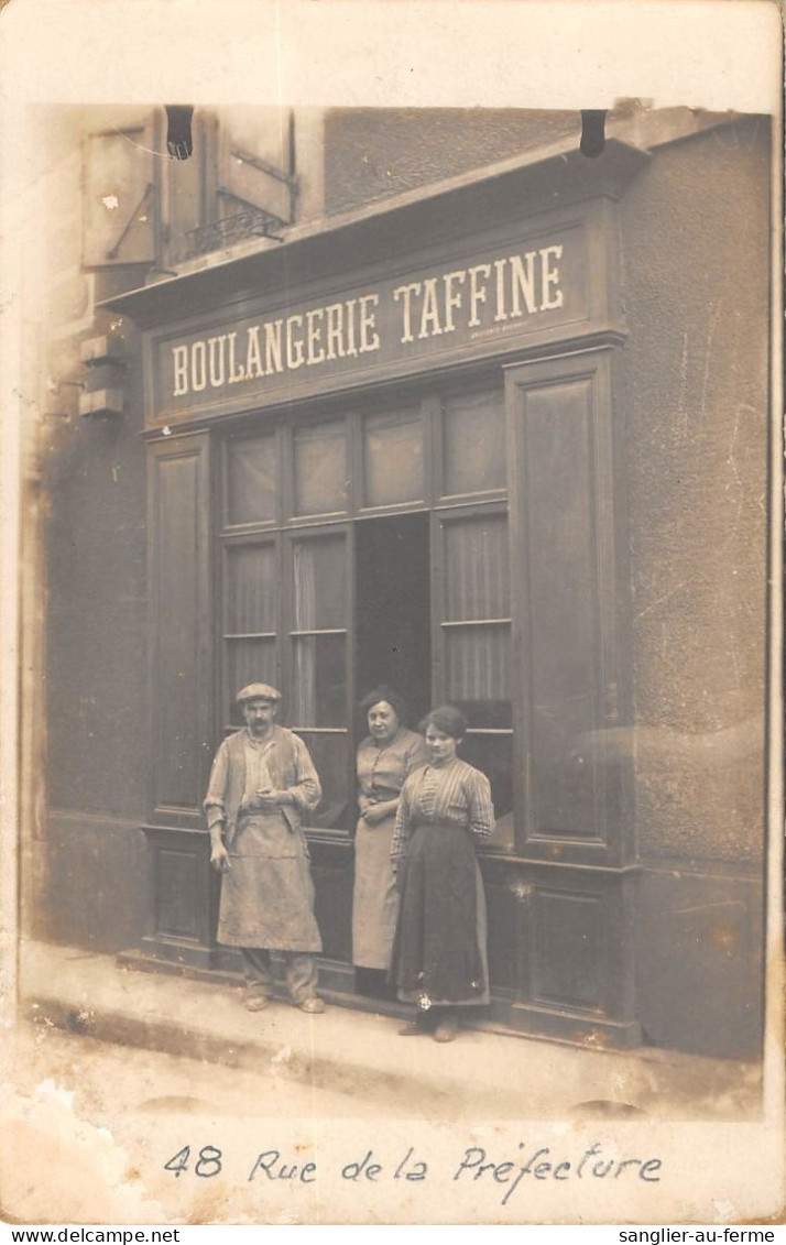 CPA 11 CARCASSONNE / CARTE PHOTO / BOULANGERIE TAFFINE / 48 RUE DE LA PREFECTURE / MAGASIN / COMMERCE - Carcassonne