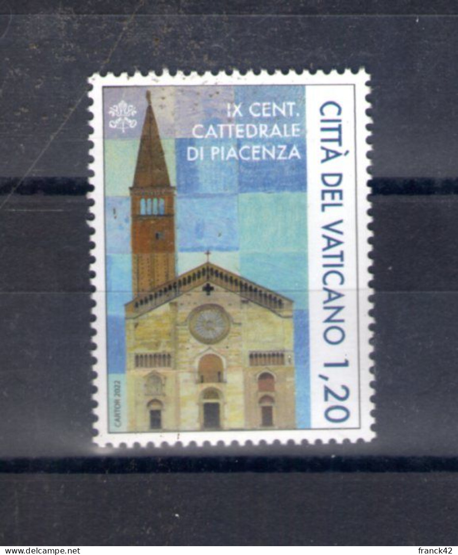 Vatican. IXe Centenaire De La Cathédrale De Piacenza. 2022 - Neufs