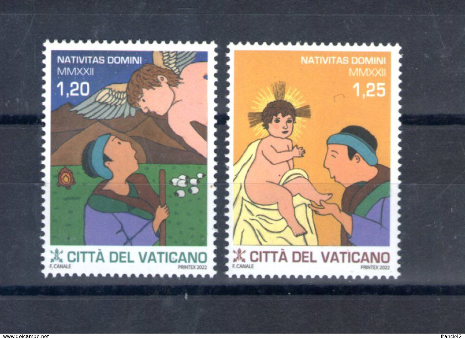 Vatican. Noël. 2022 - Unused Stamps