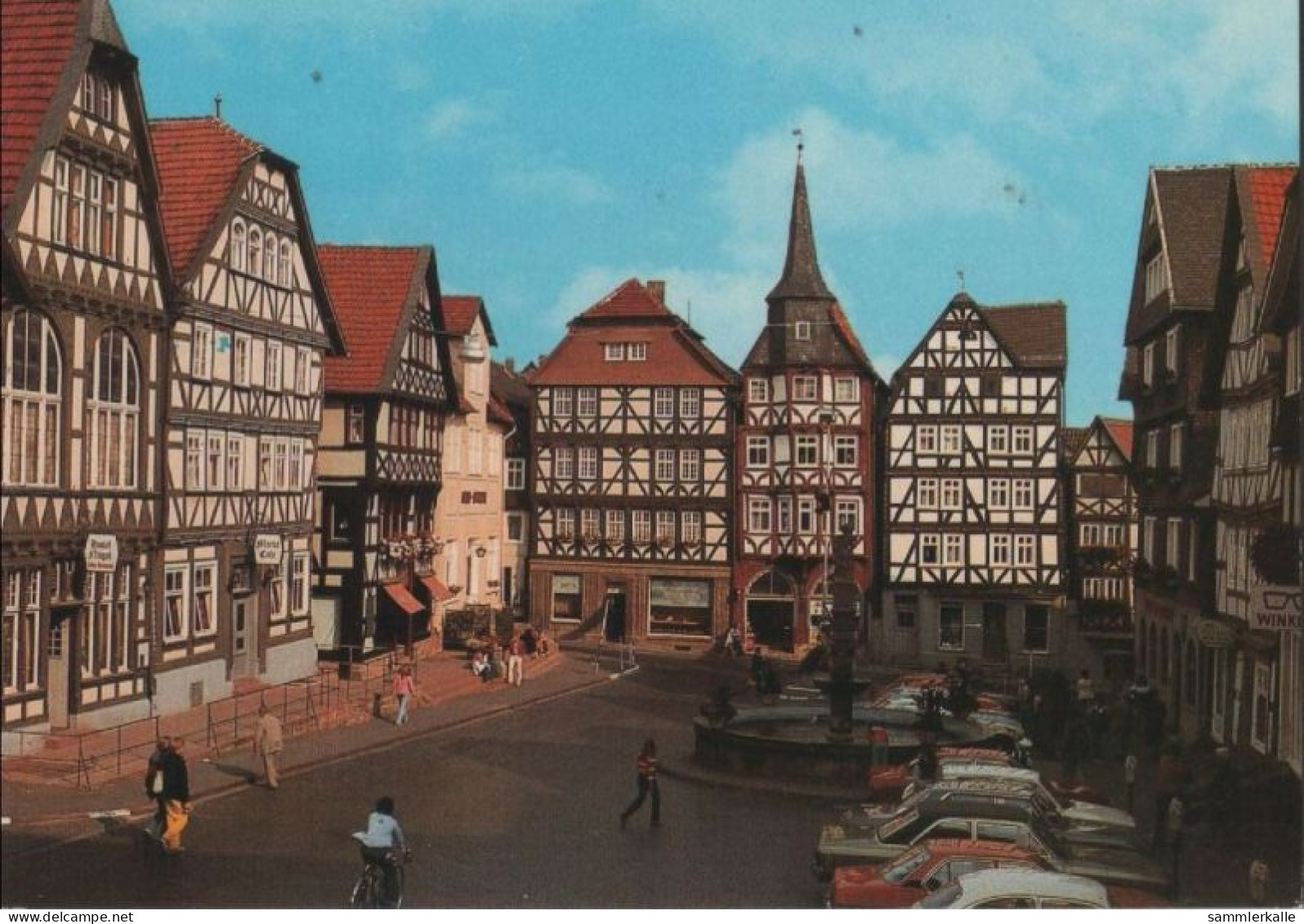 63724 - Fritzlar - Mittelalterlicher Marktplatz - 1981 - Fritzlar