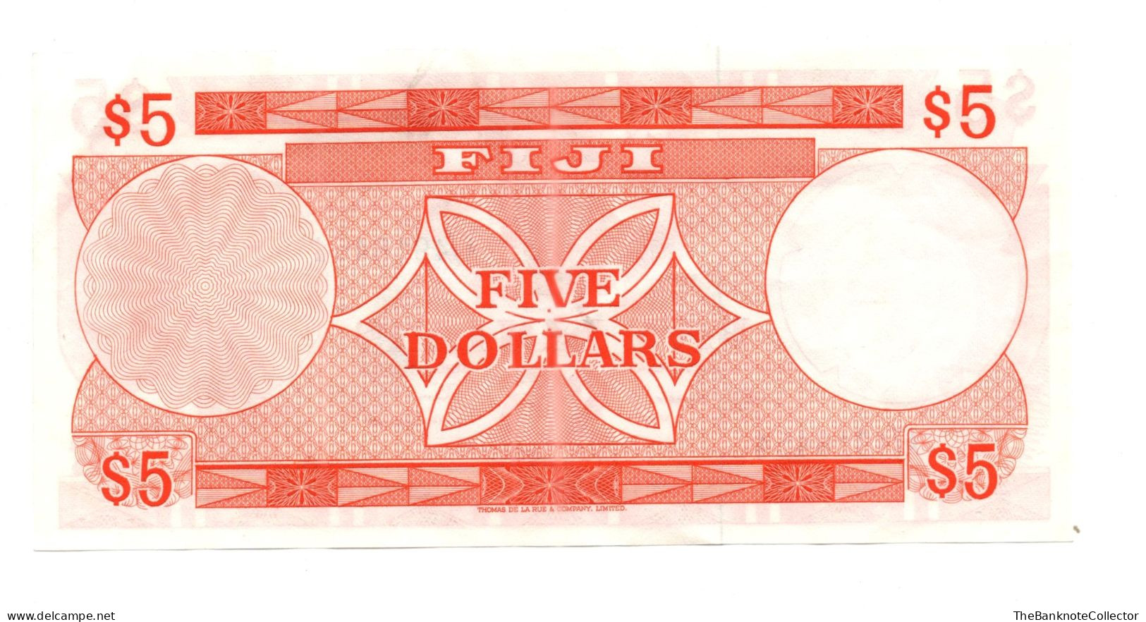 Fiji  5 Dollars ND 1974 QEII P-73 Extreme Fine - Fidschi