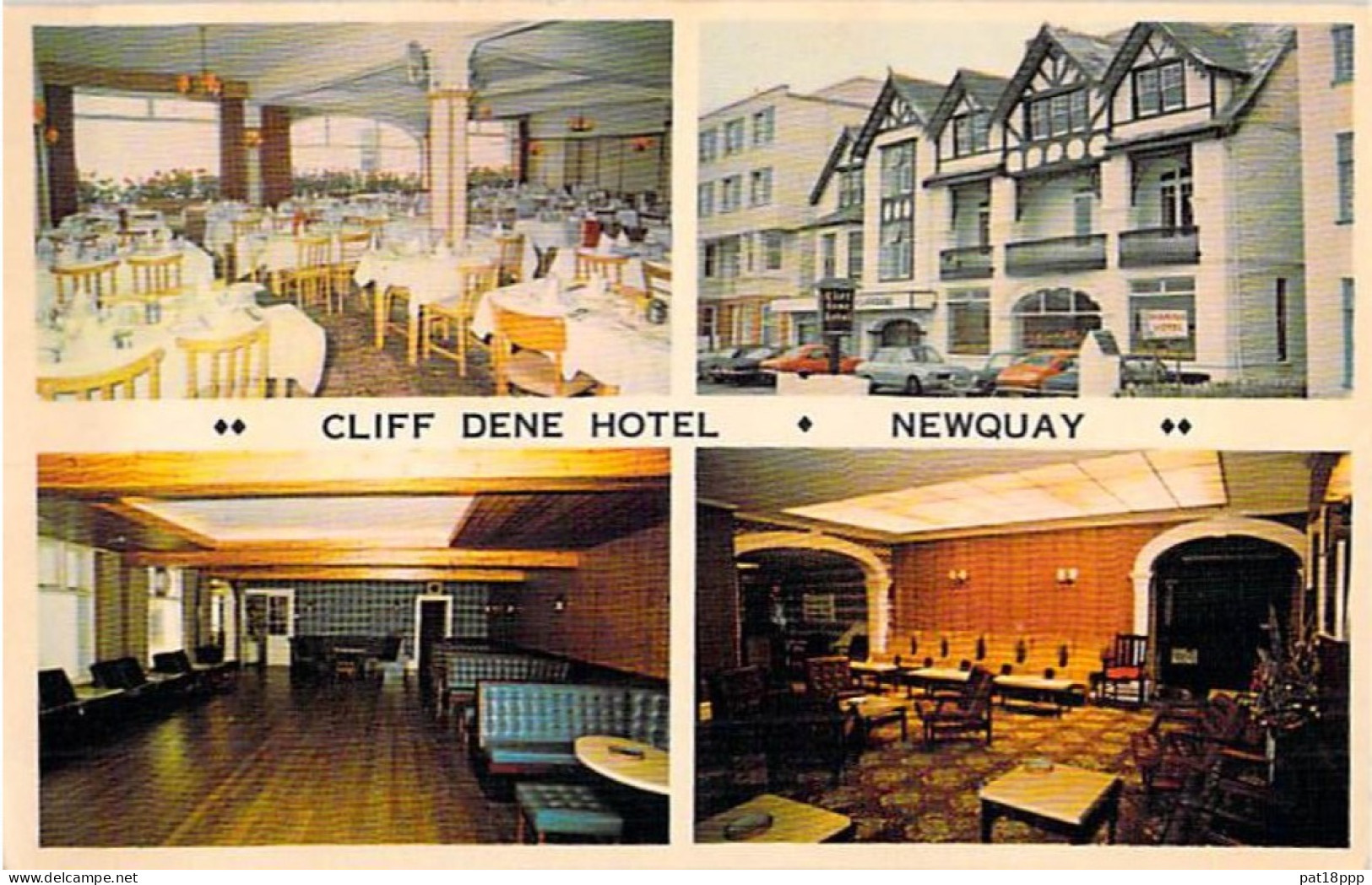 Lot of/de 14 postcards (CPSM petit format) HOTEL RESTAURANT UK Royaume Uni 1970's (0.25 €/carte)