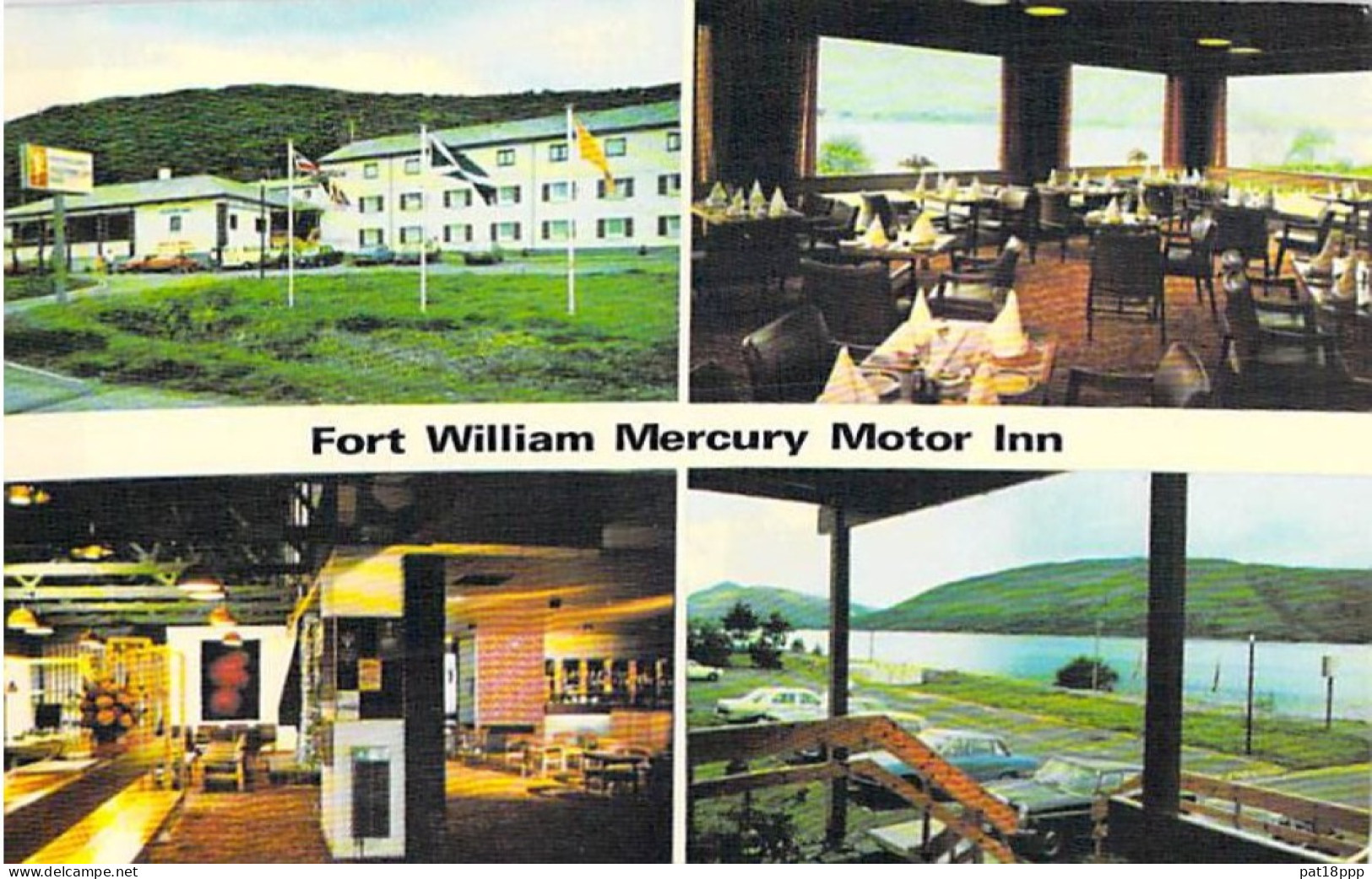 Lot of/de 14 postcards (CPSM petit format) HOTEL RESTAURANT UK Royaume Uni 1970's (0.25 €/carte)