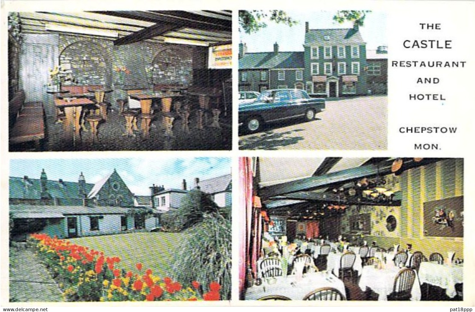 Lot of/de 14 postcards (CPSM petit format) HOTEL RESTAURANT UK Royaume Uni 1970's (0.25 €/carte)