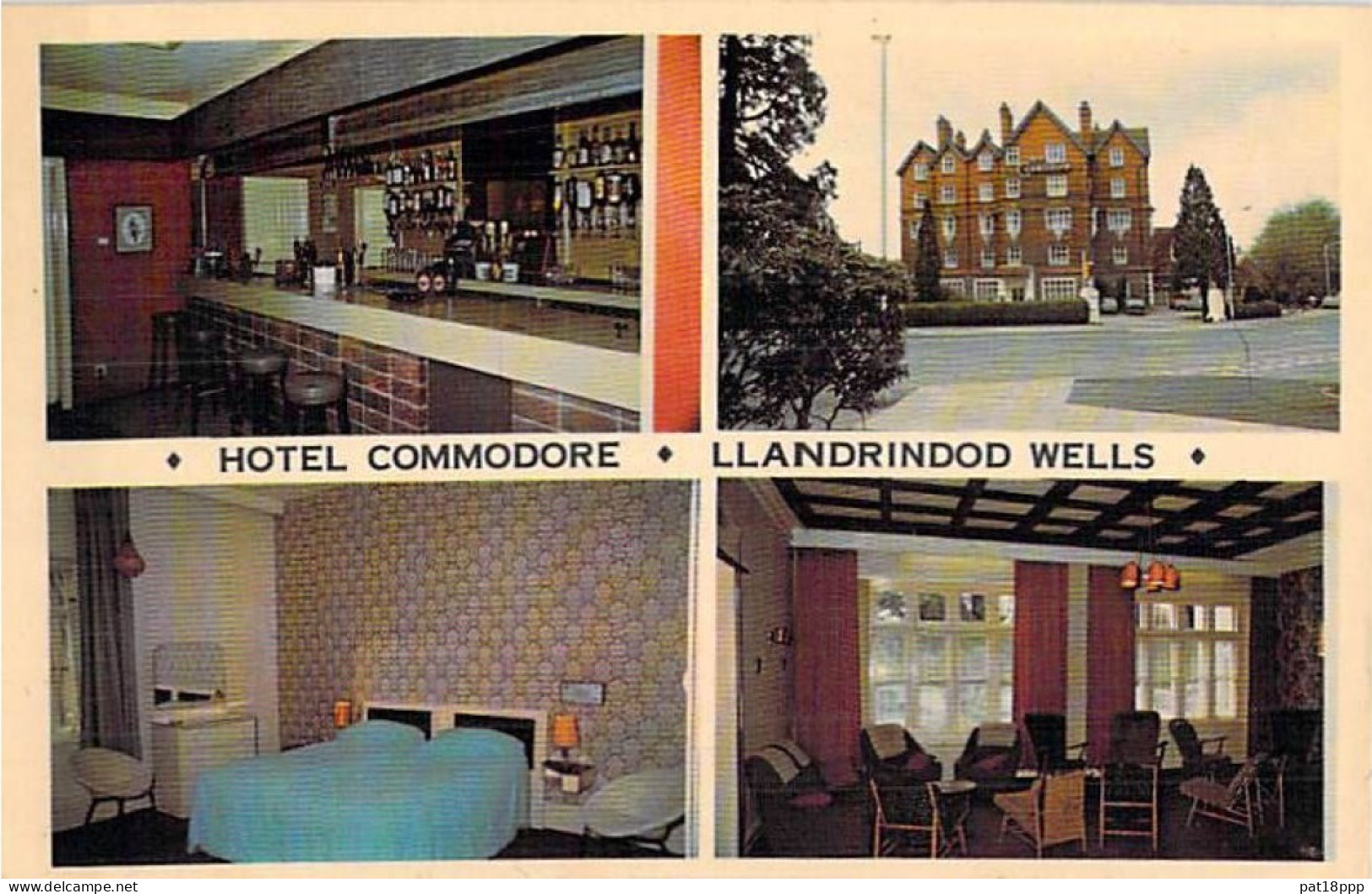Lot of/de 14 postcards (CPSM petit format) HOTEL RESTAURANT UK Royaume Uni 1970's (0.25 €/carte)