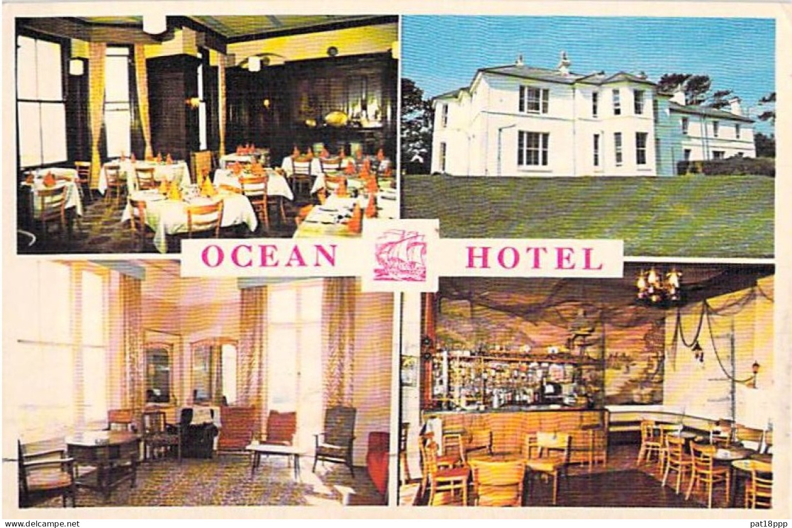 Lot of/de 14 postcards (CPSM petit format) HOTEL RESTAURANT UK Royaume Uni 1970's (0.25 €/carte)