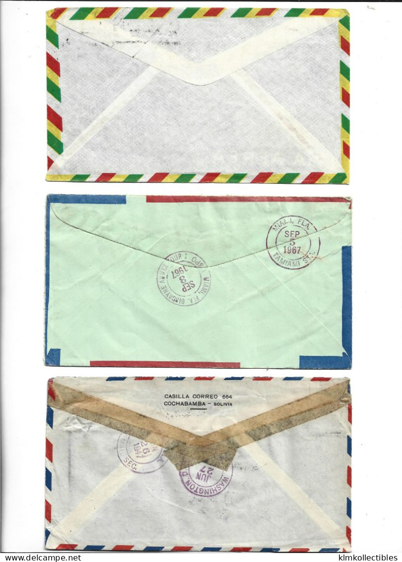 BOLIVIA - POSTAL HISTORY LOT - AIRMAIL - Bolivia