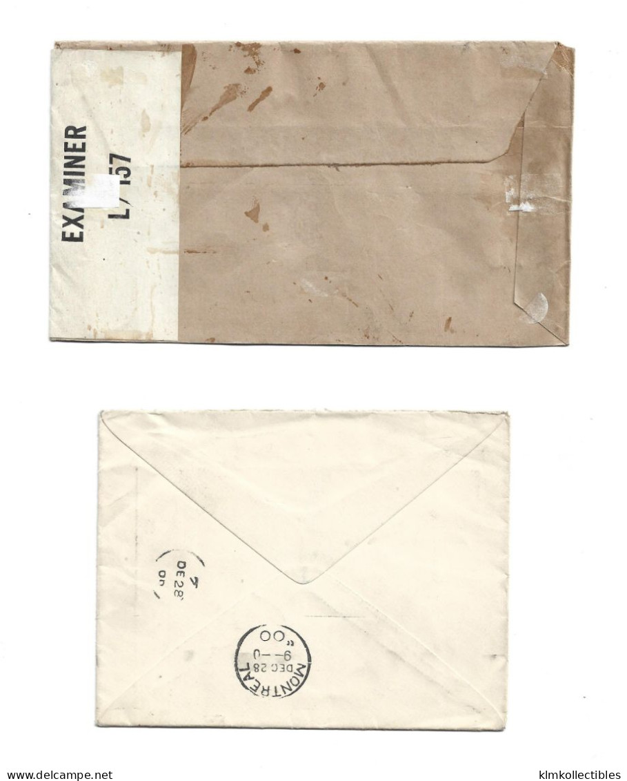 SRI LANKA CEYLON  - BRITISH COLONIES UK GREAT BRITAIN - POSTAL HISTORY LOT - CENSORED - Sri Lanka (Ceylon) (1948-...)