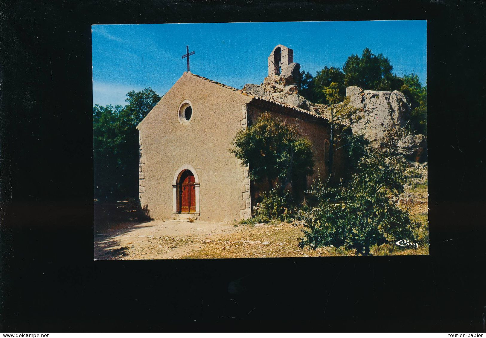 CPSM  - 83 - Tavernes -Chapelle Saint Cassien  Notre Dame De Bellevue - Tavernes