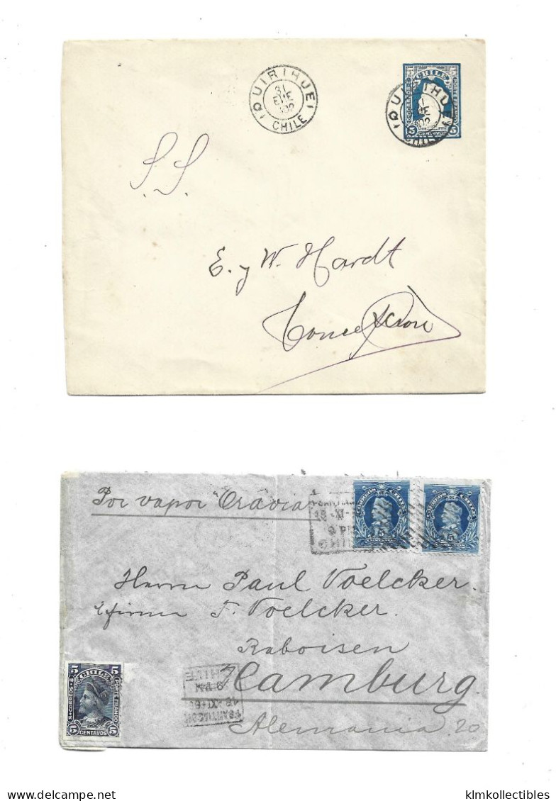 CHILE - POSTAL HISTORY LOT - Chile