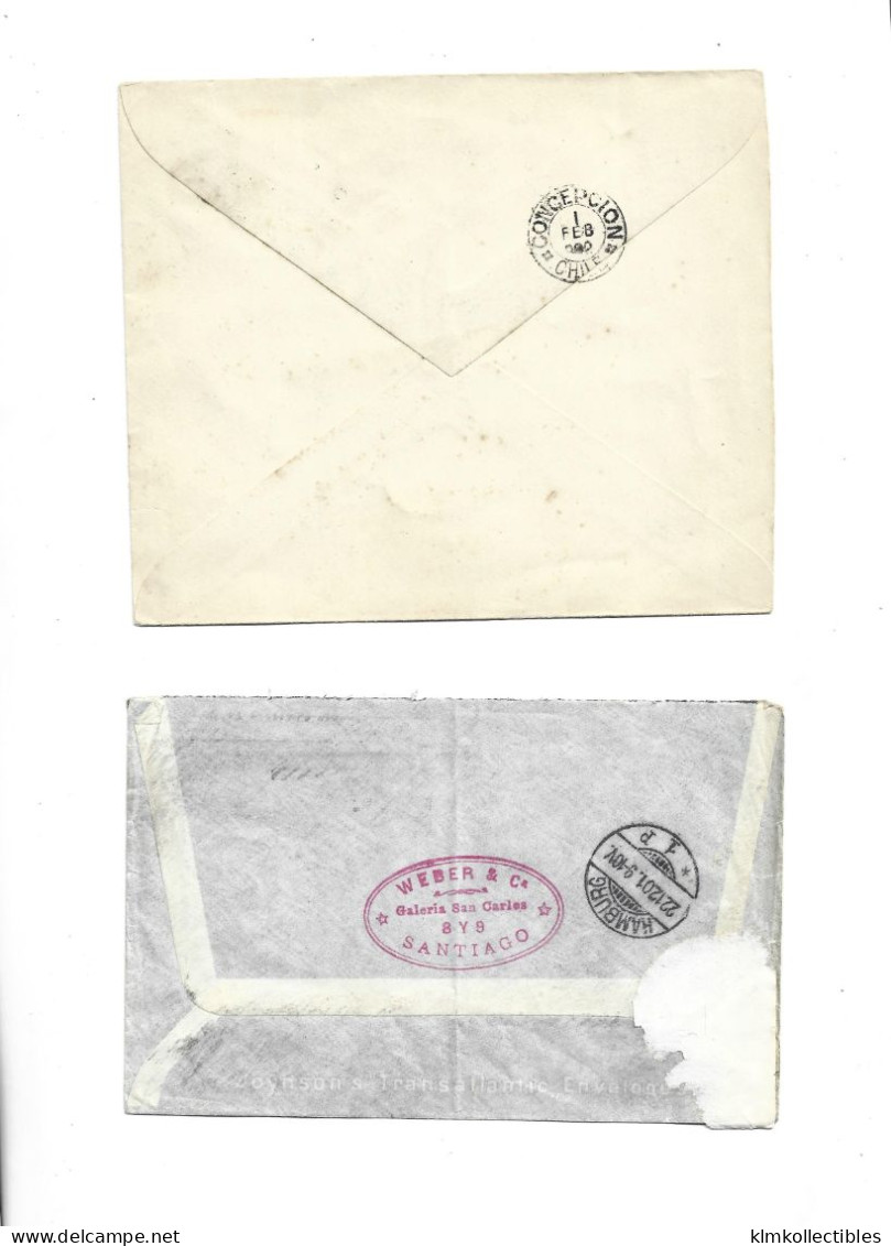 CHILE - POSTAL HISTORY LOT - Chile