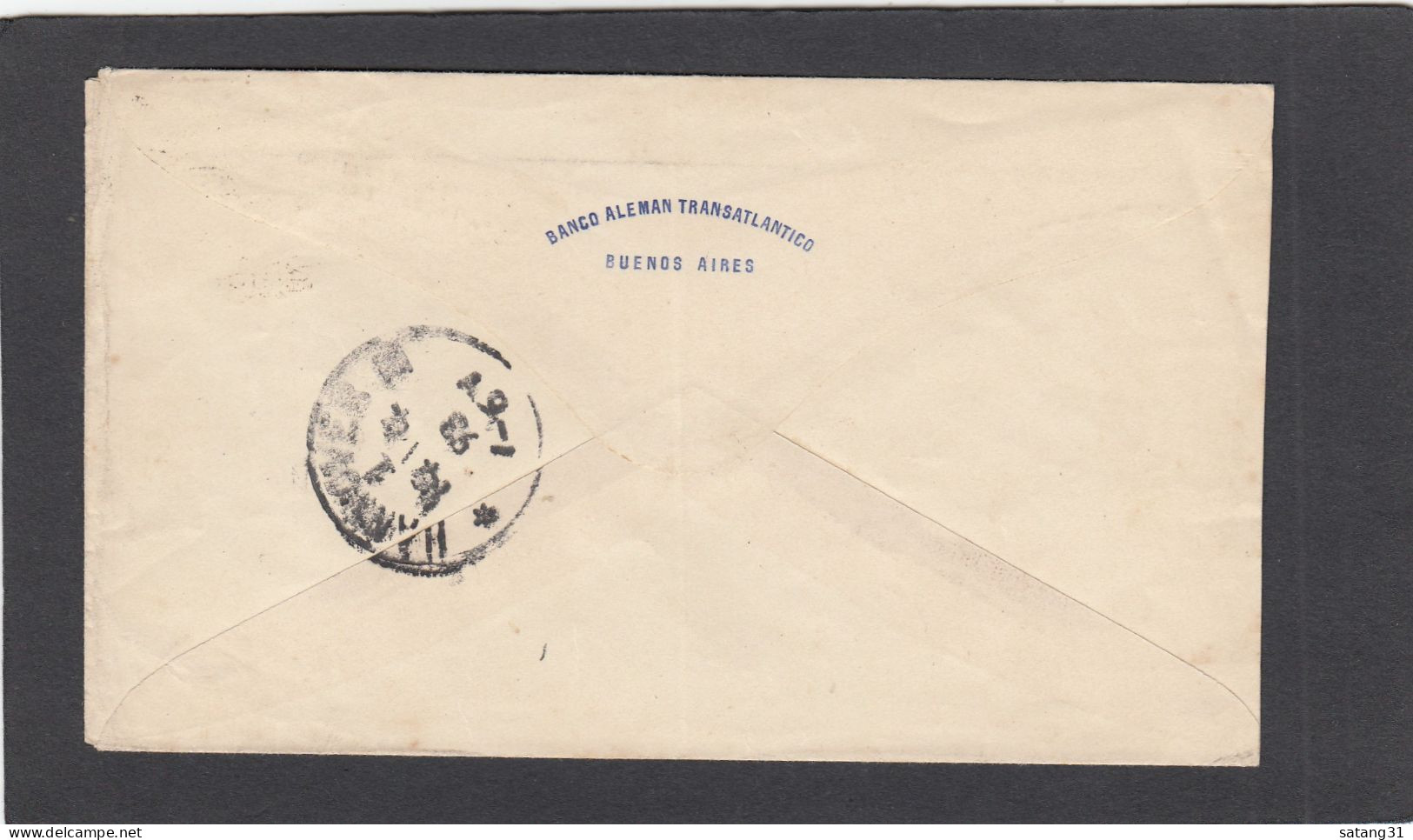 LETTRE DE BUENOS AIRES,PER "IBERIA",POUR HANNOVRE,1893. - Storia Postale