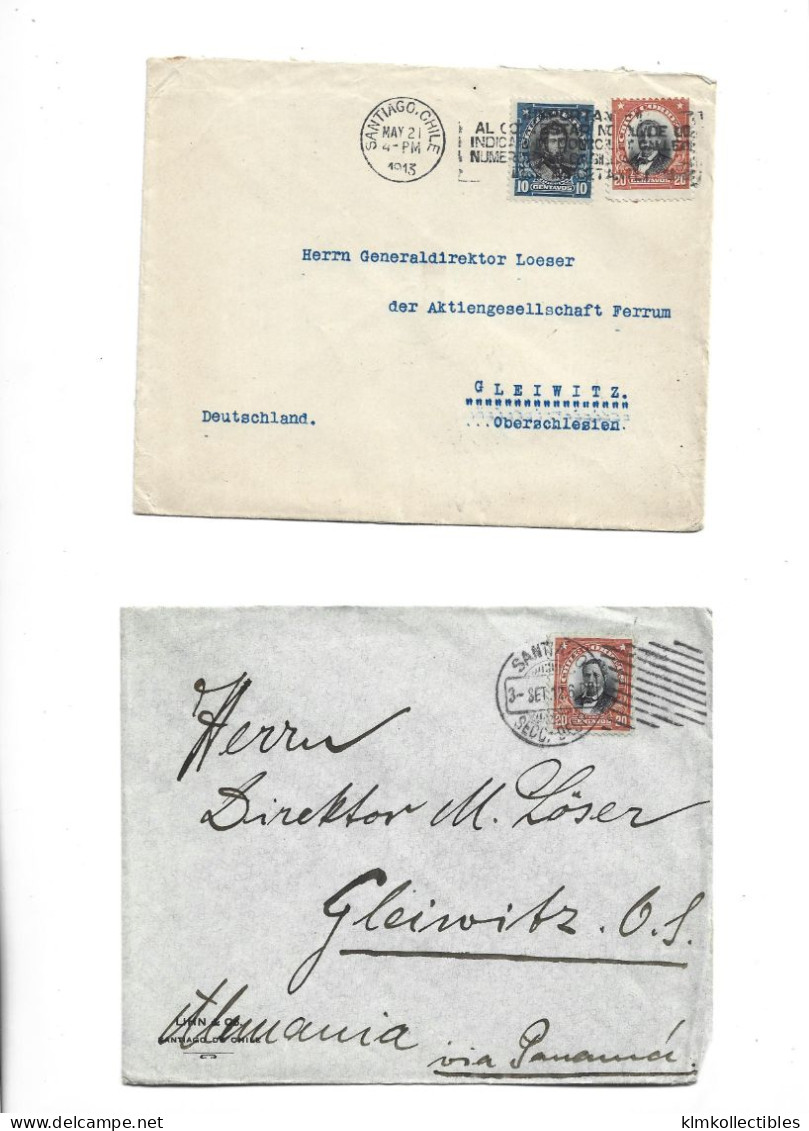 CHILE - POSTAL HISTORY LOT - Chile