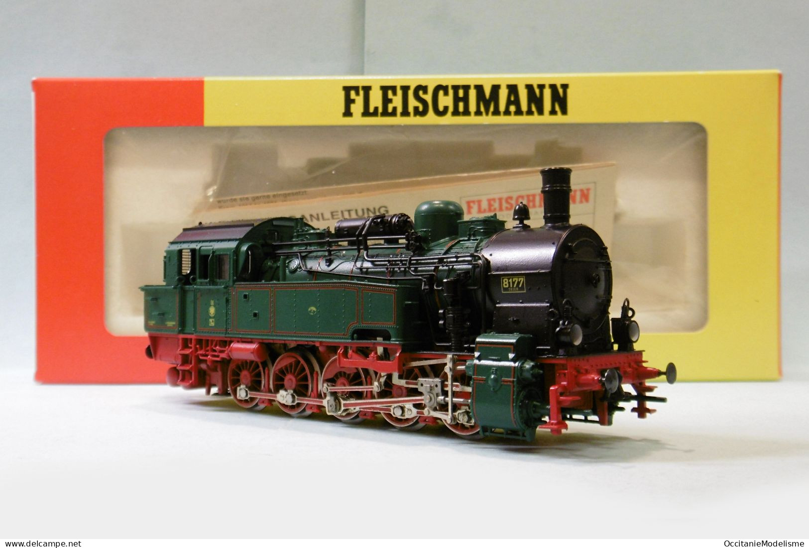 Fleischmann - Locomotive Vapeur 050 T16 KPEV ép. II Réf. 4810 HO 1/87 - Locomotives