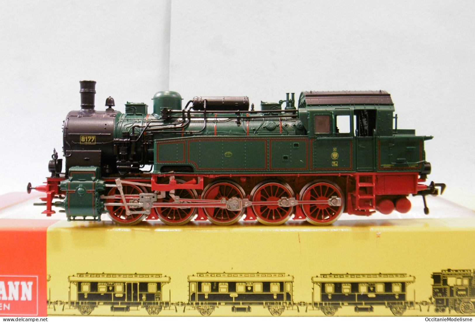 Fleischmann - Locomotive Vapeur 050 T16 KPEV ép. II Réf. 4810 HO 1/87 - Loks