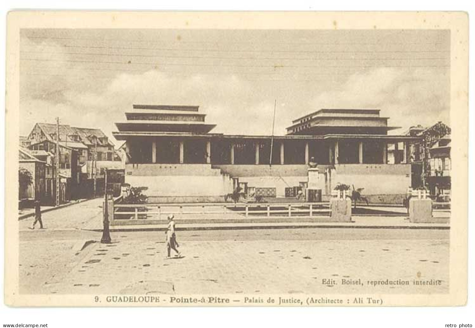 Cpa Guadeloupe - Pointe à Pitre - Palais De Justice - Pointe A Pitre