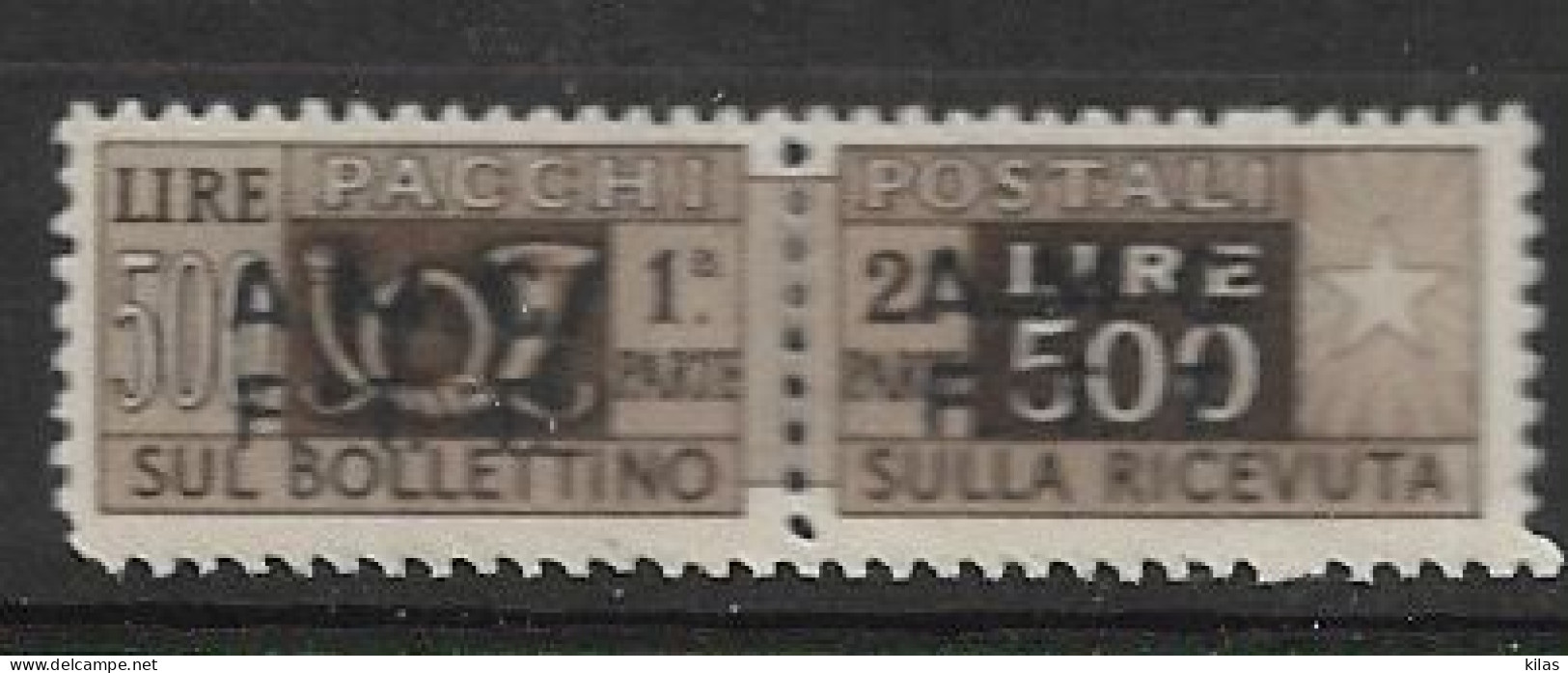 TRIESTE 1947-48 POSTAGE DUE (COLIS POSTAUX) MH - Segnatasse