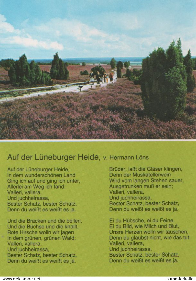 27033 - Lüneburger Heide - Mit Löns-Text - Ca. 1995 - Lüneburger Heide