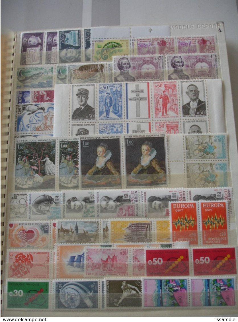 Collection France Environ 180 Euros: Timbres Neufs ** - Collections (en Albums)