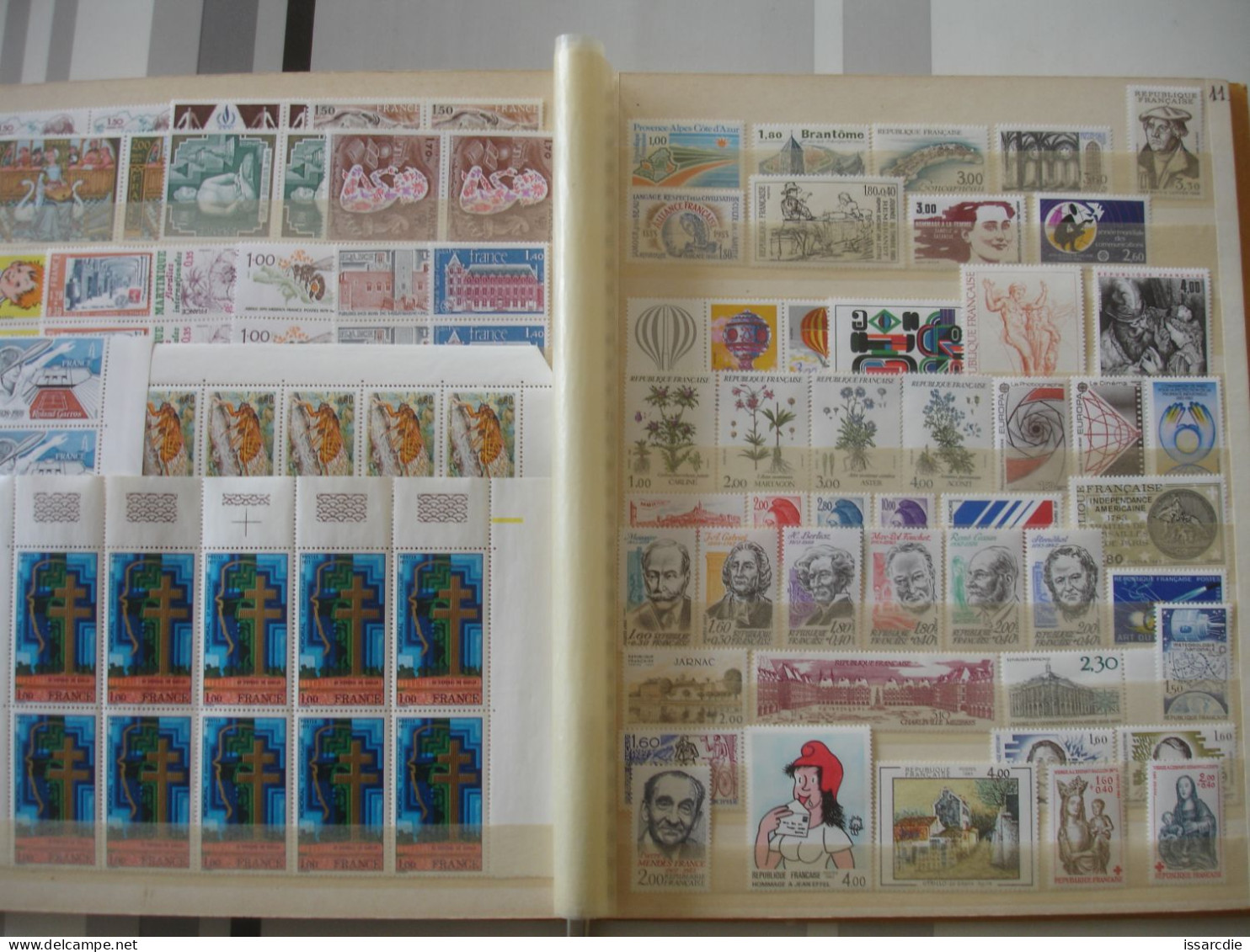 Collection France environ 180 euros: timbres neufs **