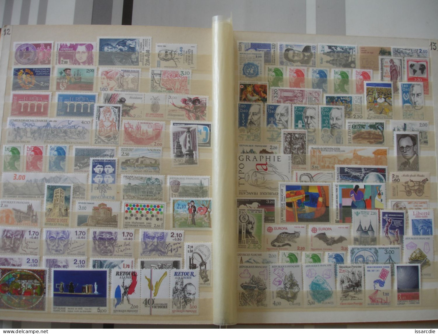 Collection France environ 180 euros: timbres neufs **