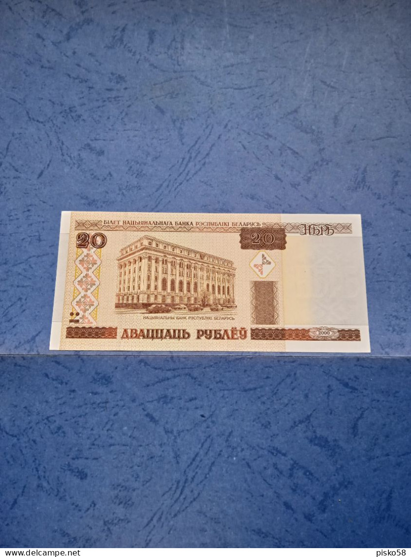 BIELORUSSIA-P24 20R 2000 UNC - Wit-Rusland