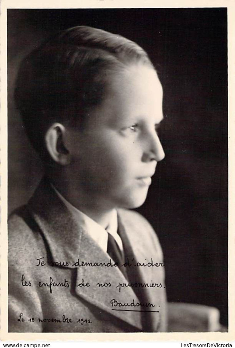 Belgique - S.A.R. Le Duc De Brabant - Photo Werrès - Le 15 Novembre 1941 - Carte Postale Ancienne - Familles Royales