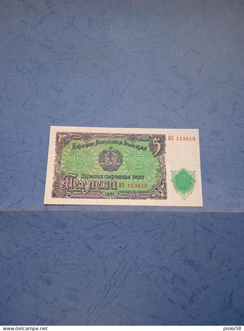 BULGARIA-P82 5L 1951 UNC - Bulgarien