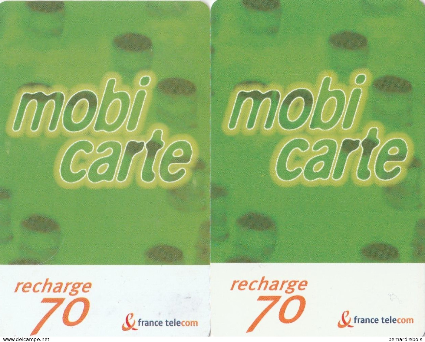 B05 - 4 RECHARGES MOBICARTES, Aves Hola Au Verso, Pour 1 Euro - Portogallo